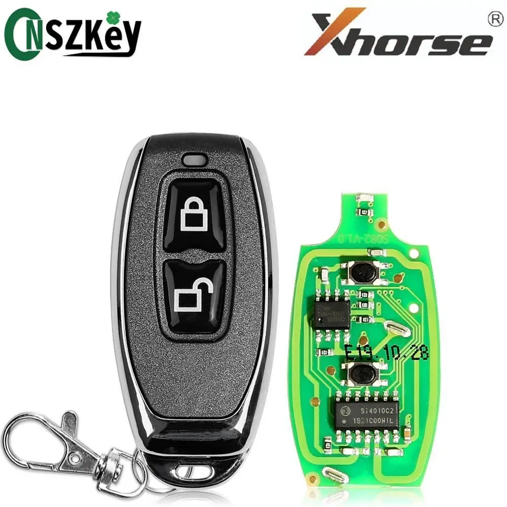 CNSZKey 5Pcs/Lot XKGD12EN Wire Remote Key Garage Door English Version
