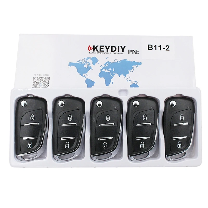 5 Pcs/Lot KEYDIY Universal B Series B11/B11-2 Remote Control KD900/KD-X2,KD-MAX Key Programmer