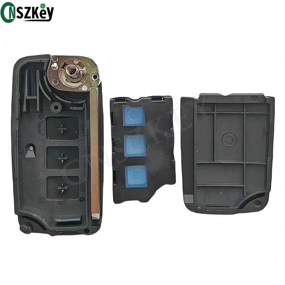CNSZKEY High Quality Folding Remote Control Key Shell For Great Wall C30 Old Harvard H6 3 Buttons With LOGO