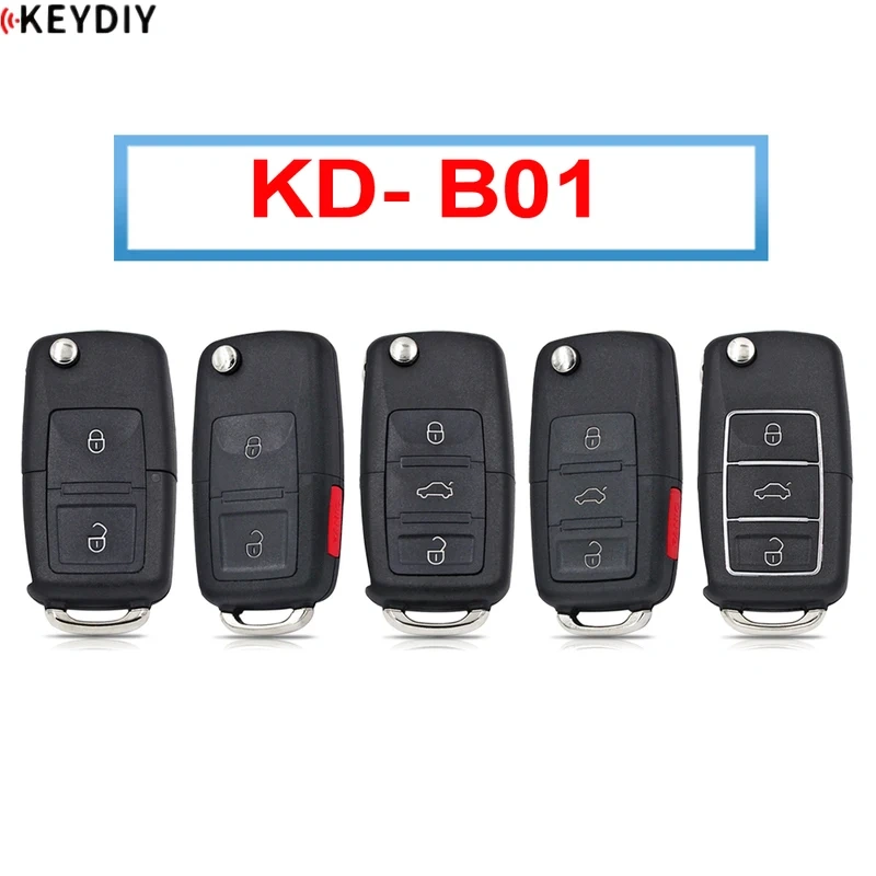 5 Pcs/Lot KEYDIY Universal B Series B01 Remote Control For D900/URG200/KD-X2/KD MAX Key Programmer Accessories for Vehicles