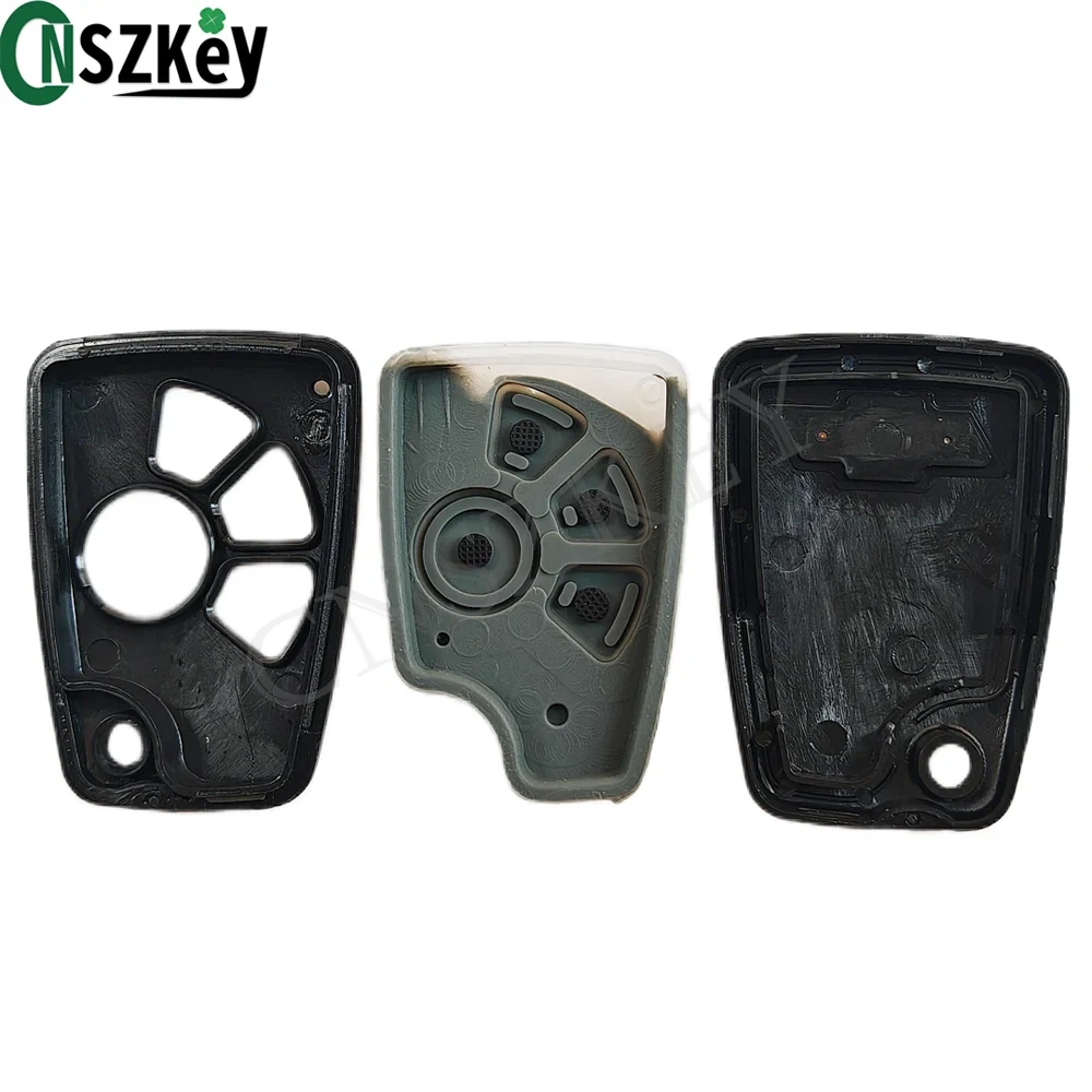 10Pcs/Lot CNSZKEY Keyless Entry Remote Key Shell For Chevrolet Silverado Camaro Cruz Volt 4 Buttons With LOGO