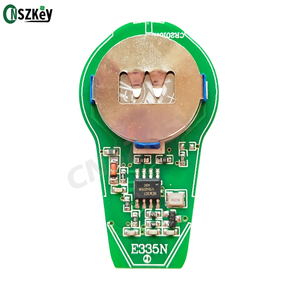 CNSZKEY 5Pcs/Lot Nemesis Universal Remote Control 370Mhz ASK Car Alarm Rolling Code Whilte Light 4 Buttons