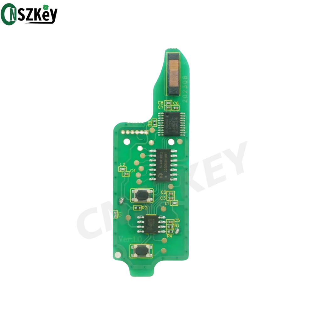 CNSZKEY OEM Smart Remote Key For 2010-2016 MG MG3 2 Buttons 433Mhz ID46 HITAG2 PCF7941A Chip
