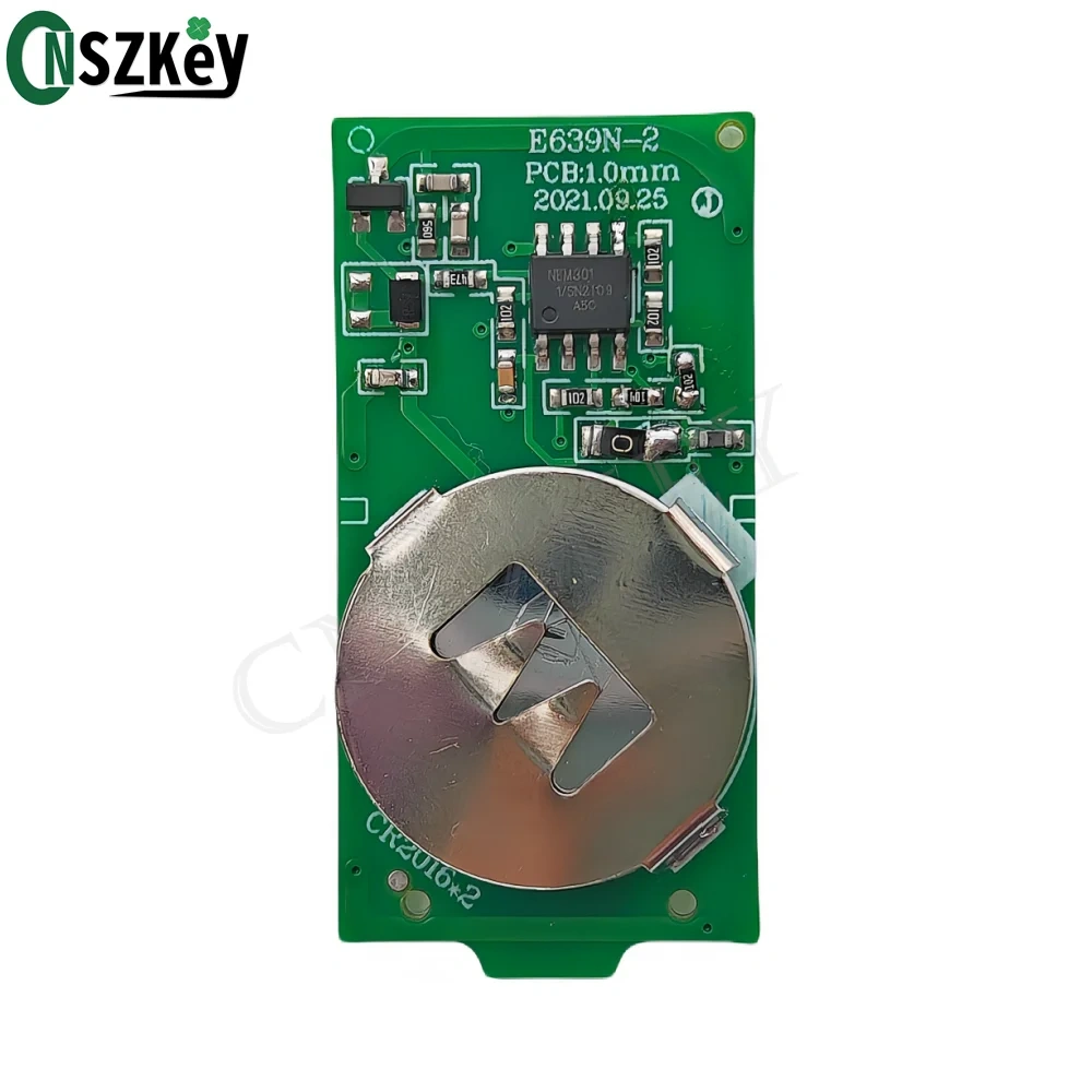 CNSZKEY 5Pcs/Lot Nemesis Universal Remote Control 370Mhz ASK Car Alarm Rolling Code Whilte Light 4 Buttons