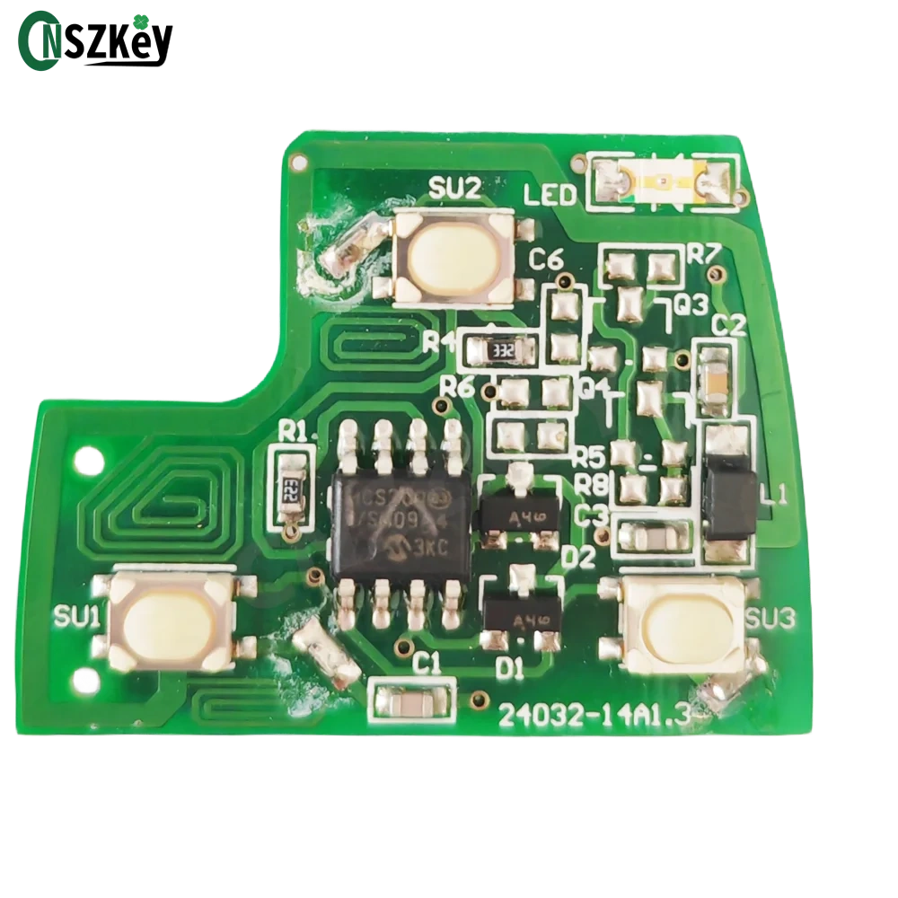 CNSZKEY OEM Remote Key 315Mhz ASK 3 Buttons For GreatWall GWPERI M1