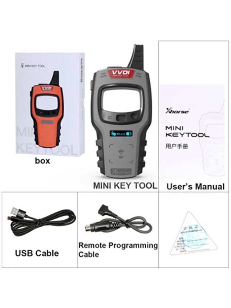 Xhorse VVDI Mini Key Tool Remote Key Programmer Support IOS and Android Global Version