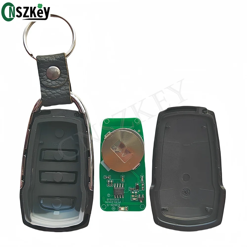 CNSZKEY 5Pcs/Lot Nemesis Universal Remote Control 370Mhz ASK Car Alarm Learning Code (Blue Light),Rolling Code (White Light)