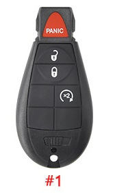 适用于克莱斯勒半智能汽车钥匙M3N5WY783X 7941芯433MHZ IYZ-C01C