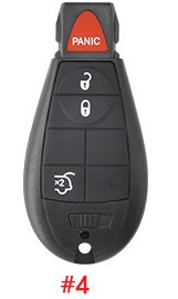 适用于克莱斯勒半智能汽车钥匙M3N5WY783X 7941芯433MHZ IYZ-C01C