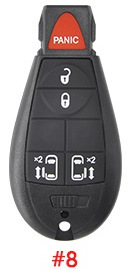 适用于克莱斯勒半智能汽车钥匙M3N5WY783X 7941芯433MHZ IYZ-C01C