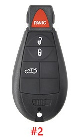 适用于克莱斯勒半智能汽车钥匙M3N5WY783X 7941芯433MHZ IYZ-C01C