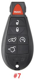 Suitable for Chrysler semi-intelligent car key M3N5WY783X 7941 core 433MHZ IYZ-C01C