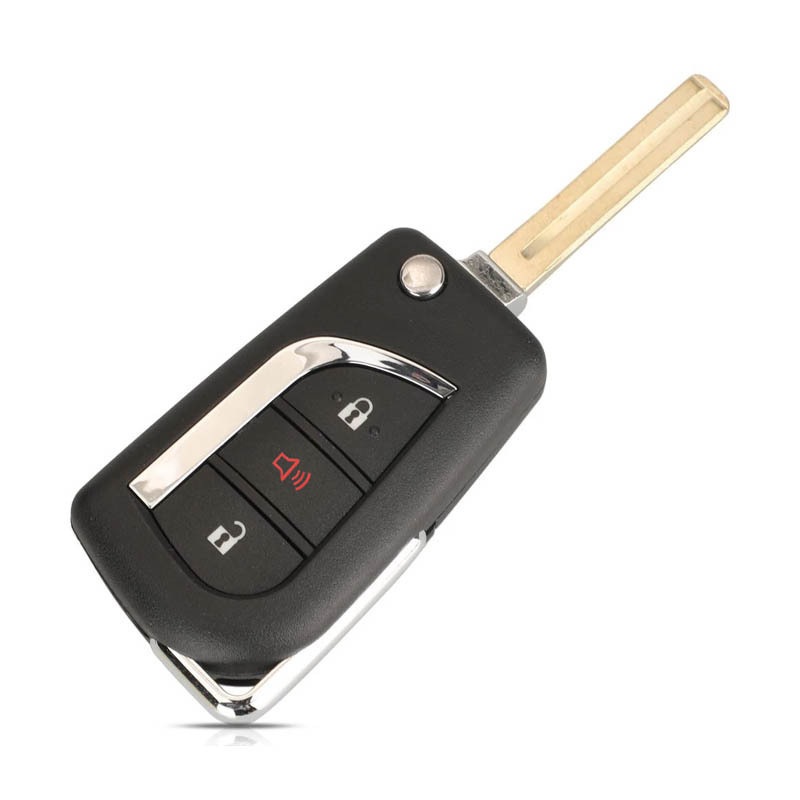 Suitable for Toyota 3-button folding key 433MHz 8A Chip 89070-0KB40 BA2TA