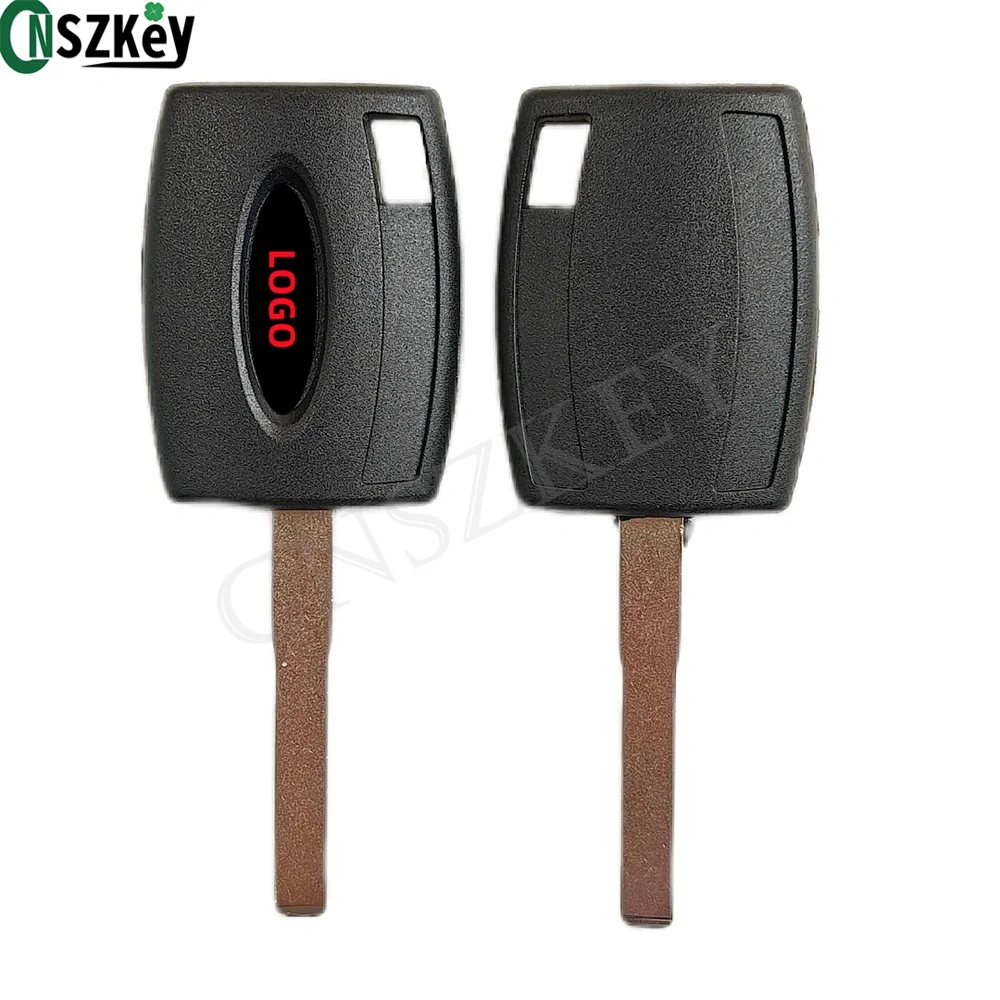 10Pcs/Lot CNSZKEY H94-PT Replacement Transponder Key Shell Fob for Ford Car Holder Chip Hollow Uncut Blade Printed Logo