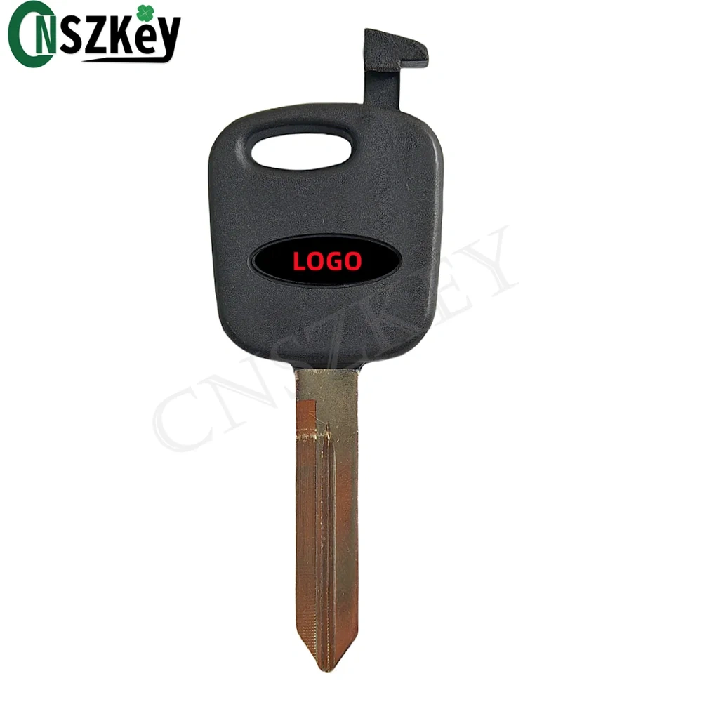 10Pcs/Lot CNSZKEY Replacement Transponder Key Shell Fob for Ford Car Holder Chip Hollow Uncut Blade Printed Logo