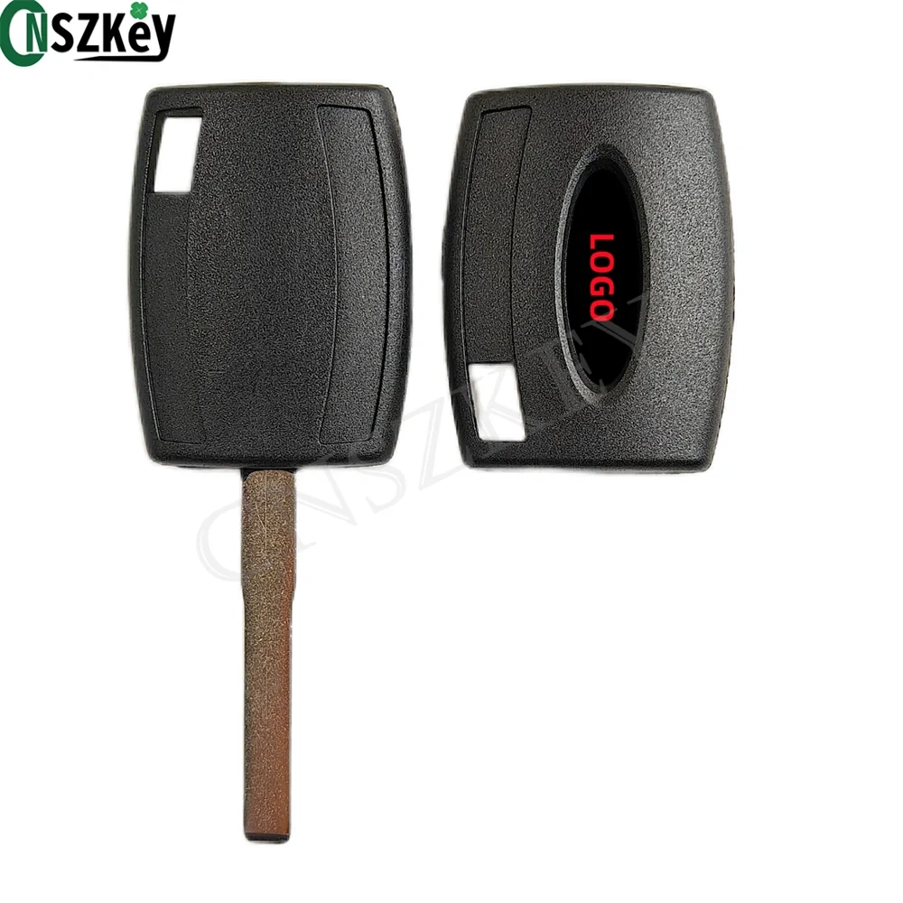 10Pcs/Lot CNSZKEY H94-PT Replacement Transponder Key Shell Fob for Ford Car Holder Chip Hollow Uncut Blade Printed Logo