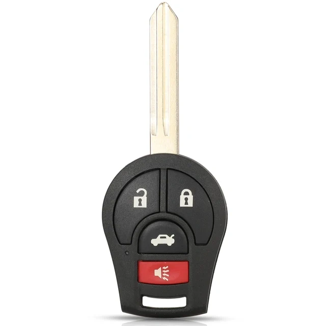 jingyuqin Replacement Key Shell For Nissan 2/3B Remote Car Case Uncut NSN14 Blade Micra K14 Juke March Sunny