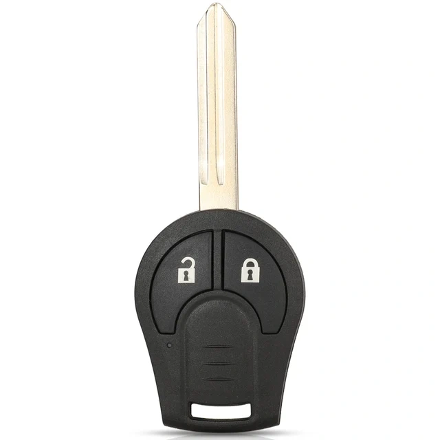 jingyuqin Replacement Key Shell For Nissan 2/3B Remote Car Case Uncut NSN14 Blade Micra K14 Juke March Sunny