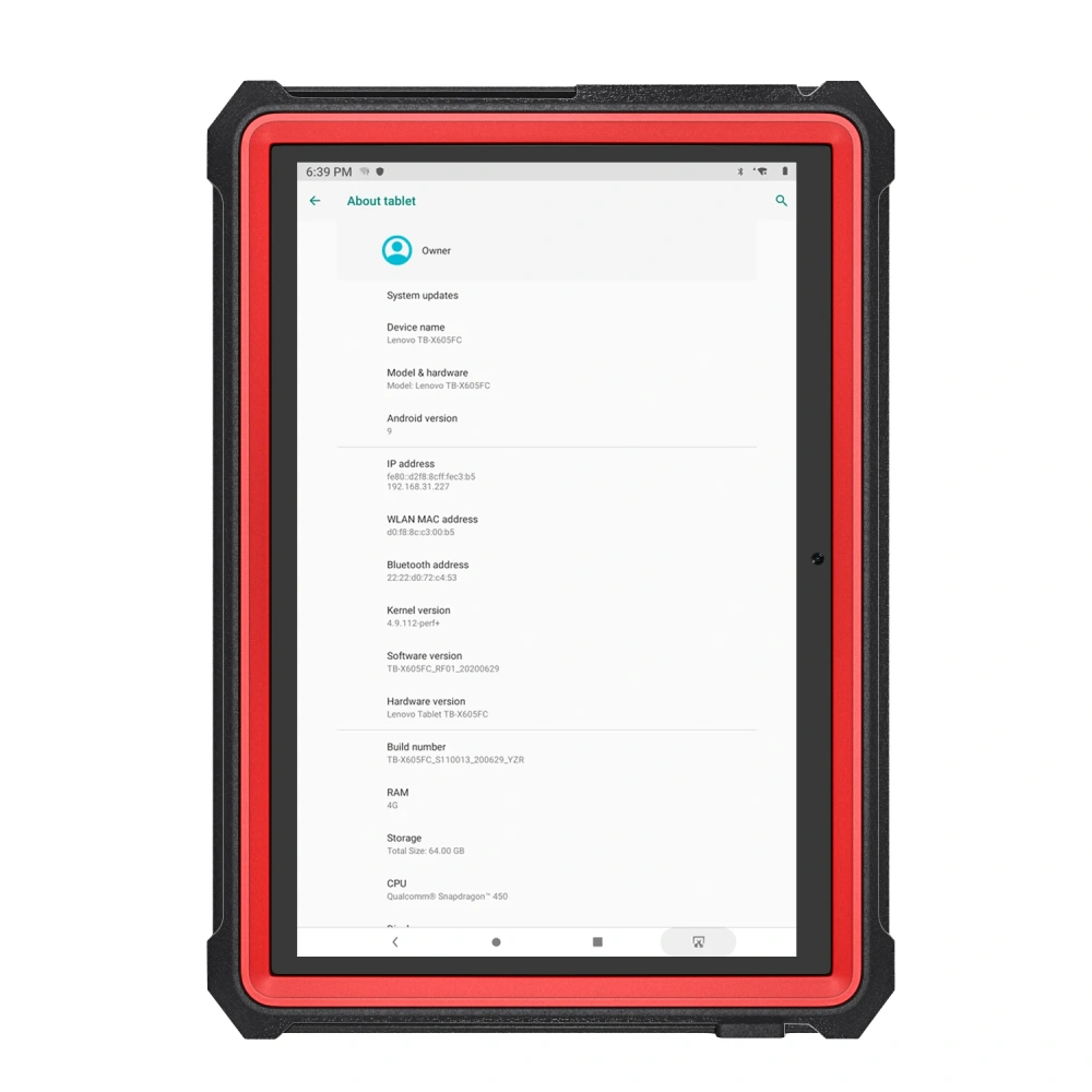 LAUNCH Tablet 10.1″ 3GB RAM 4GB RAM Android Bluetooth OBD2 Diagnostics Tool 64GB Storage Auto Diagnotic Tool