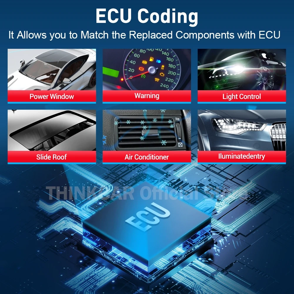 Thinkdiag 2 Ediag plus obd2 diagnostic tools CAN FD protocol Bluetooth 5.0 ECU coding Active test All system OBD2 scanner