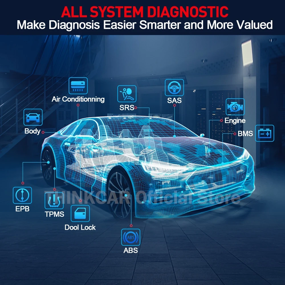 Thinkdiag 2 Ediag plus obd2 diagnostic tools CAN FD protocol Bluetooth 5.0 ECU coding Active test All system OBD2 scanner