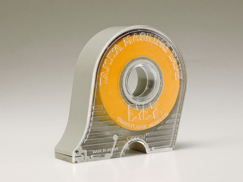Masking Tape with Dispenser Cutter 18 mm 分色遮蓋膠帶 膠紙 (含膠台)