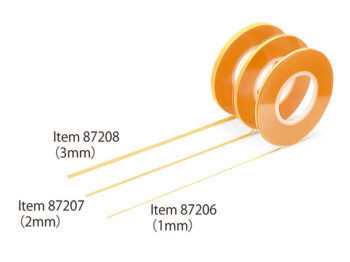 Masking Tape (Slit Type) 1 mm 分色遮蓋膠帶 膠紙 (極細)