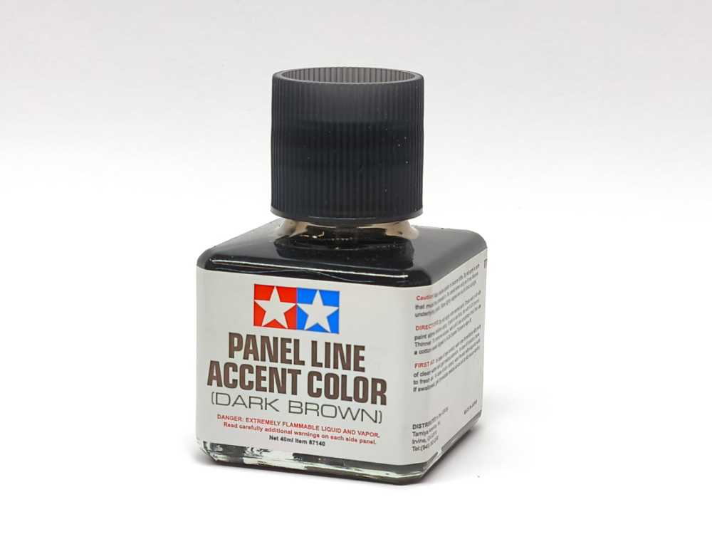 Tamiya 87140 Panel Accent Color (Dark Brown)