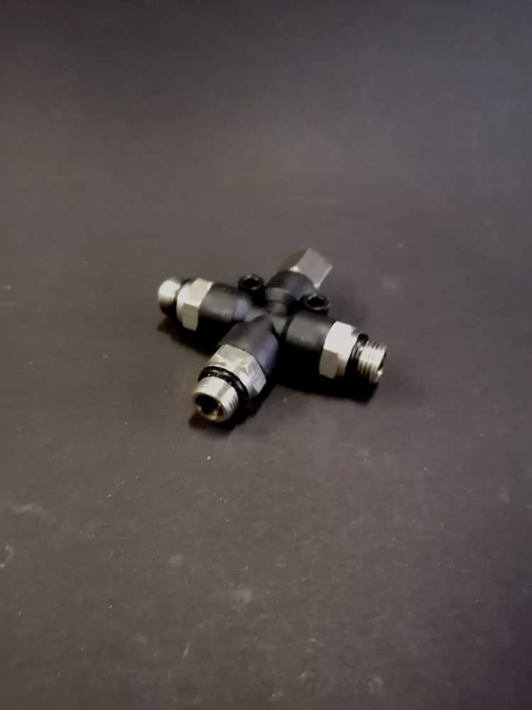 噴筆氣泵三通分流器