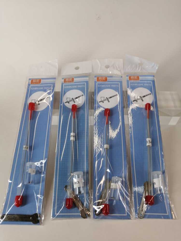 模型噴筆配件-噴針噴咀 0.2mm 0.3mm 0.5mm