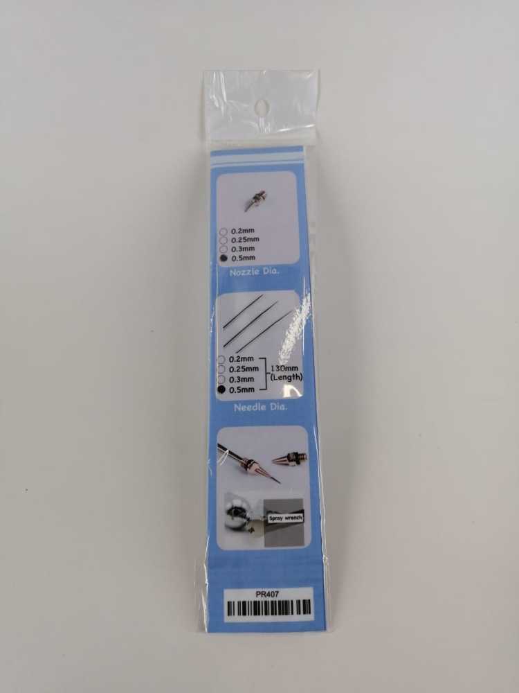 模型噴筆配件-噴針噴咀 0.2mm 0.3mm 0.5mm