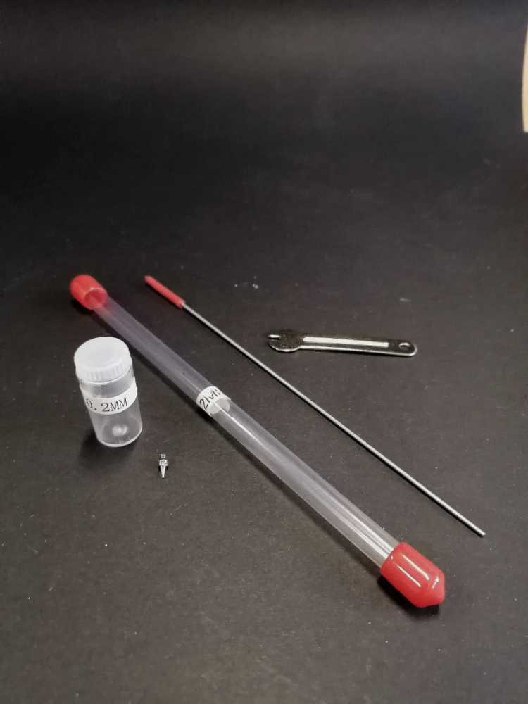 模型噴筆配件-噴針噴咀 0.2mm 0.3mm 0.5mm
