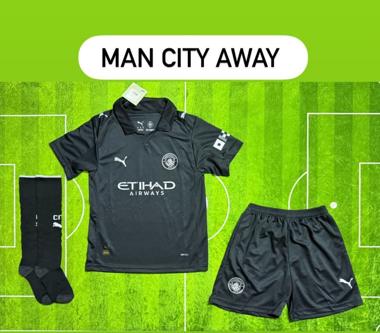 2025-26 Manchester City Away Football Kit