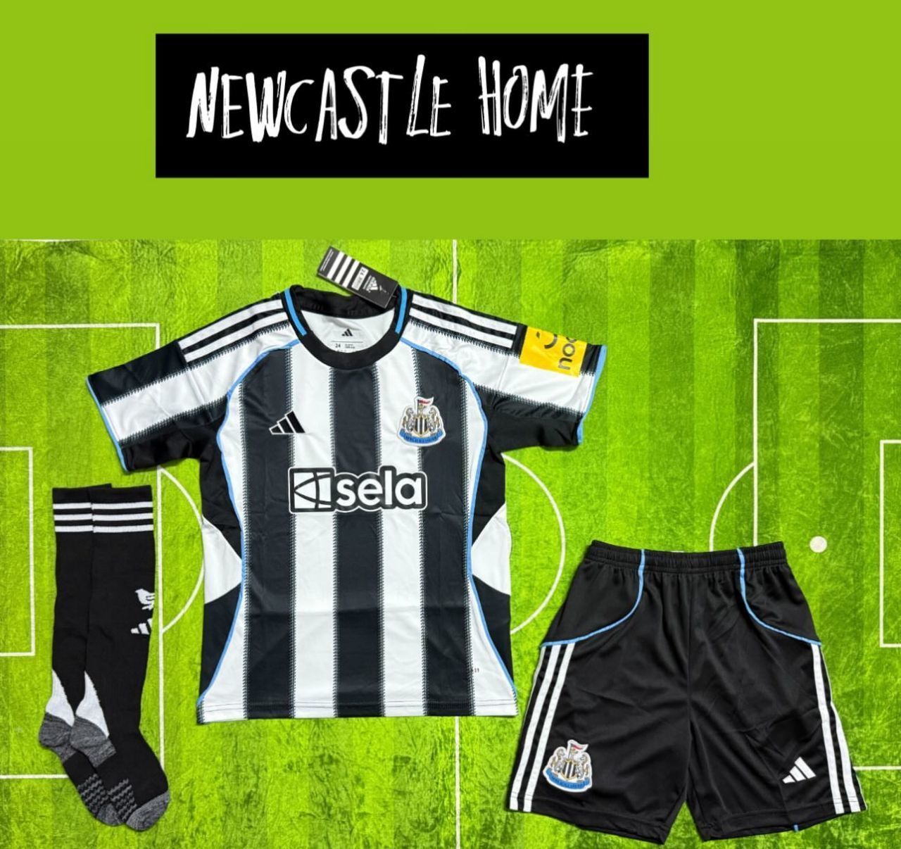 2025-26 Newcastle Home Football Kit