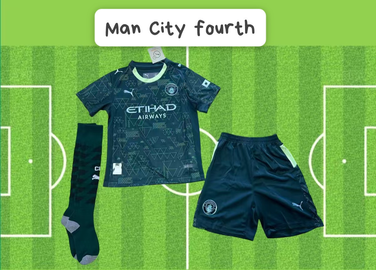 2025-26 Manchester City Fourth Football Kit