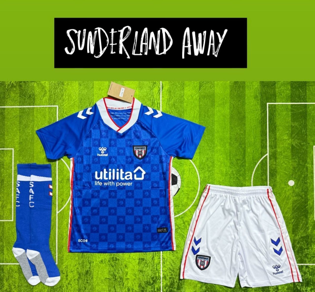 2025/26 Sunderland Away Football Kit