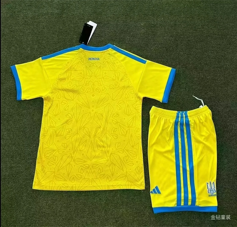 2026-27 Ukraine Home Football Kit