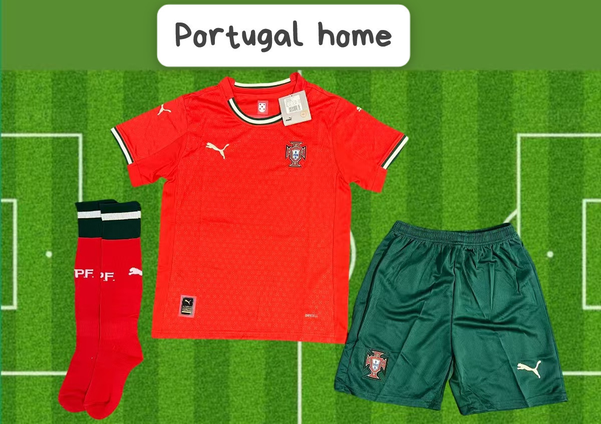 2025-26 Portugal Home Football Kit