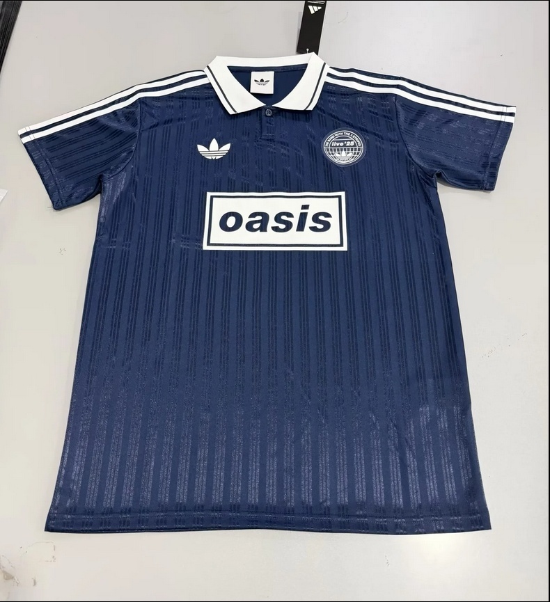 2025-26 Oasis Navy blue Jersey