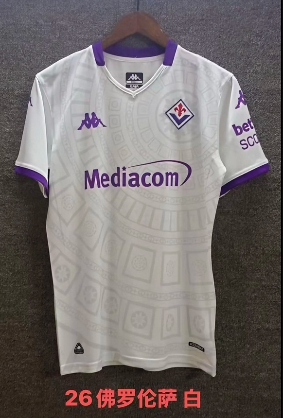 2026-27 Fiorentina White Football Jerseys