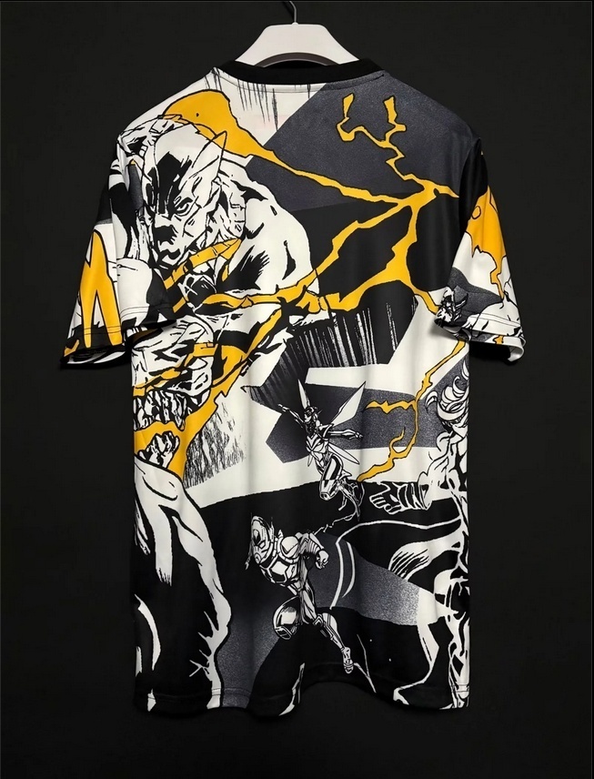 2025-26 Real Madrid Marvel Collaboration Football Jersey