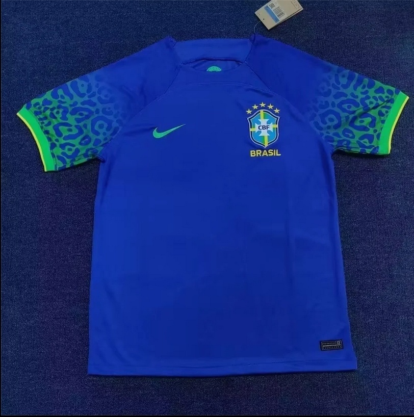 2022-23 Brazil Away Football Jersey