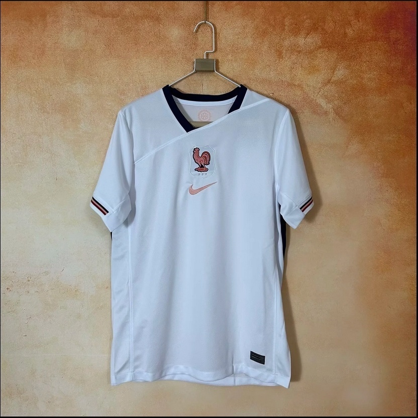 026-27 French White Football Jersey