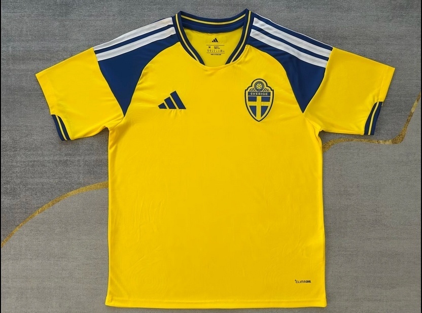 2026-27 Sweden Home Football Jersey