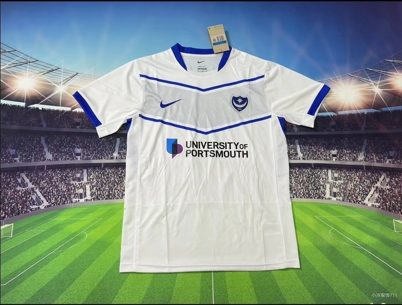 2025-26 Portsmouth Away Football Jersey
