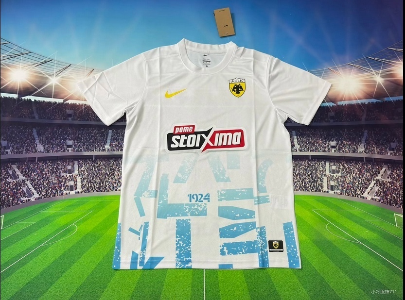 2025-26 Greece Jeddah Athens AEK Third Football Jersey