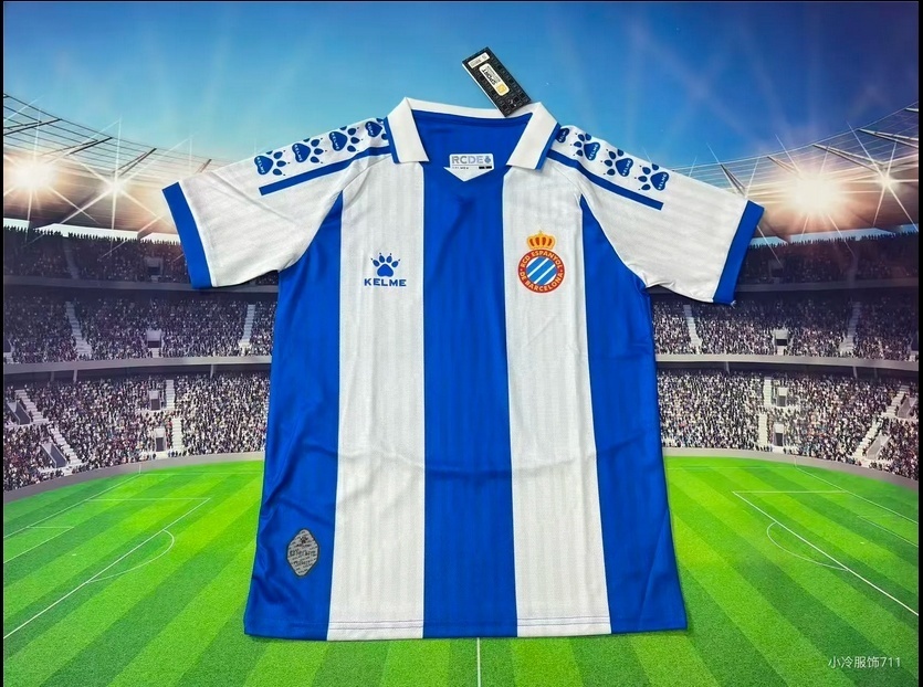 2025-26 Espanyol Home Football Jersey