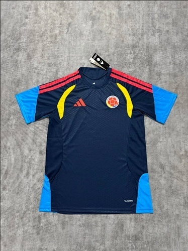 2026-27 Colombia Navy Blue Training Football Jersey