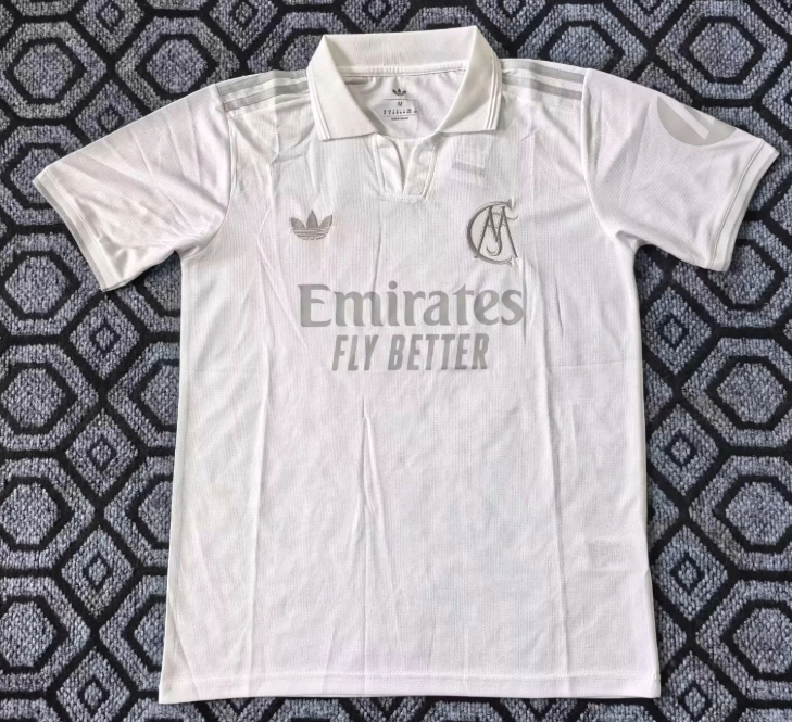 2026-27 Real Madrid White 125th Anniversary Edition Football Jersey