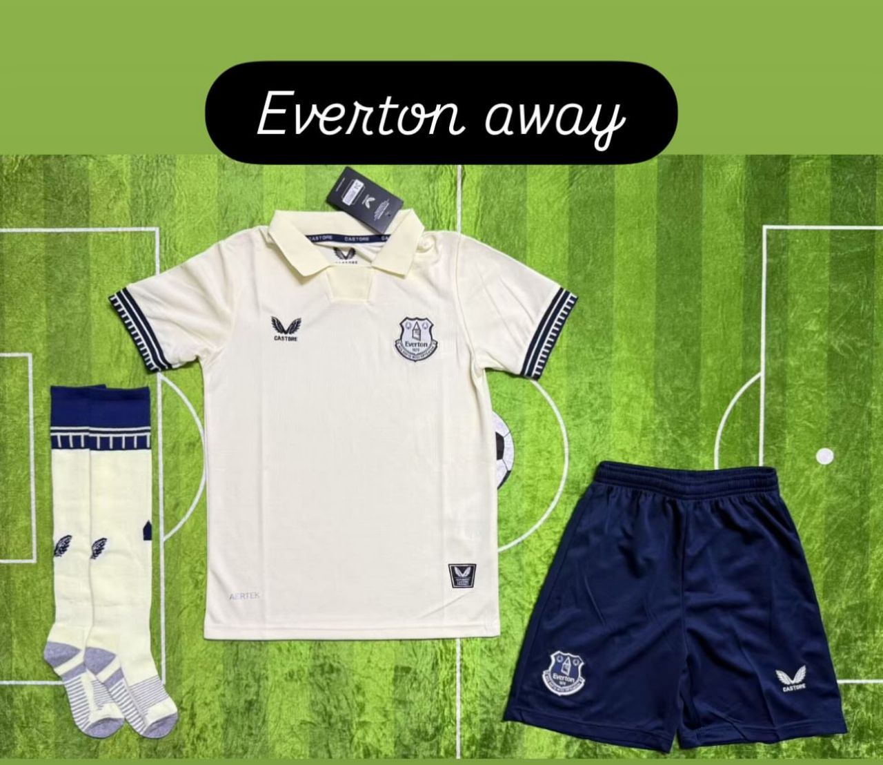 2025/26 Everton Away Football Kit